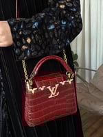 شنطة لويس فيتون كابوسين كروكدايل