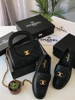 طقم شانيل شنطة وحذاء