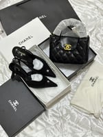 طقم شانيل شنطة وكعب