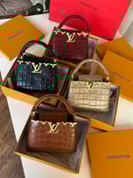 شنطة لويس فيتون كابوسين كروكدايل