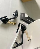 طقم سان لوران شنطة وكعب