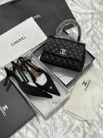 طقم شانيل شنطة وكعب