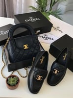 طقم شانيل شنطة وحذاء