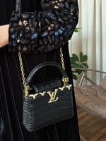 شنطة لويس فيتون كابوسين كروكدايل