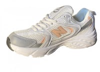 حذاء نيو بالانس 530 ابيض و وردي ماستر