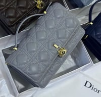 شنطة ديور مطفي قفل ذهبي