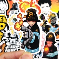 ستكرات Fire Force - 50 حبه