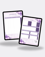 ملف انجاز رقمي بتصميم زهري إحترافي للمعلمة جاهز لل...