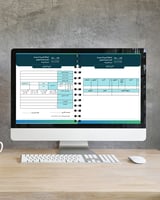 سجل النمو المهني للمعلمات بالهوية البصرية لوزارة ا...