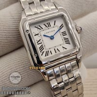 ساعة كارتير بانثر النسائية - مقاسين 23 - 29 - فضي...