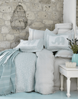 طقم مفارش مزدوج Zilonis اخضر