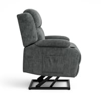 كرسي استرخاء متحرك بخاصية مُساعد الوقوف وحامل أكوا...