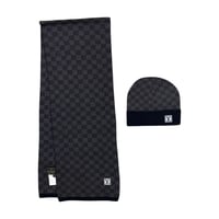 سكارف + قبعة لويس فيتون