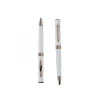 طقم أقلام مونت بلانك أبيض