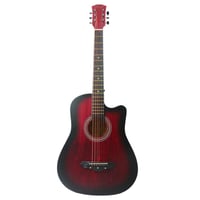 جيتار اكوستيك ماركة جودي ستار لون احمر