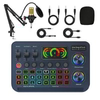 طقم تسجيل صوت مع مايك