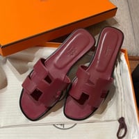 فلات هيرمز ايطالي عنابي