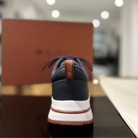 حذاء لوروبيانا رياضي كحلي ورمادي