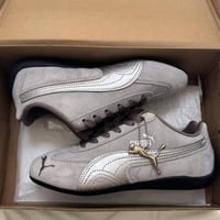 ‏ حذاء بوما سبيد كات رمادي فضي