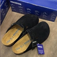 صندل بيركن ستوك بوسطن أسود