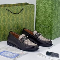 حذاء قوتشي رسمي بني