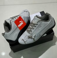 ‏ حذاء بوما سبيد كات رمادي فضي