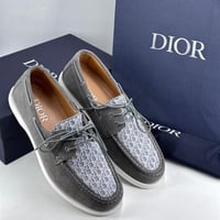 حذاء ديور رجالي رمادي