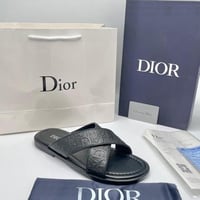 سليبر ديور رجالي إيطالي أسود