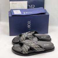 سليبر ديور رجالي ايطالي أسود