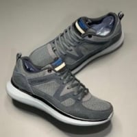 حذاء سكيتشرز رجالي رمادي