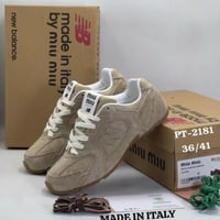 حذاء ميو ميو مع نيوبالانس