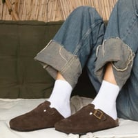 حذاء بيركن ستوك بوسطن بني