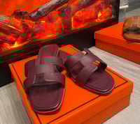 فلات هيرمز ايطالي عنابي