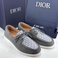 حذاء ديور رجالي رمادي