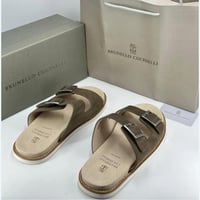 حذاء برونيلو كوتشينلي بني فاتح