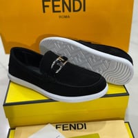 ‏حذاء فندي رسمي أسود