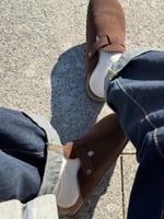 حذاء بيركن ستوك بوسطن بني