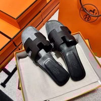 فلات هيرمز ايطالي أسود