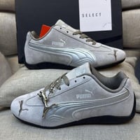 ‏ حذاء بوما سبيد كات رمادي فضي