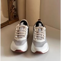 حذاء لوروبيانا رياضي ابيض ورمادي