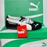 حذاء بوما سبيد كات باليرينا أسود أبيض