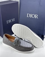 حذاء ديور رجالي رمادي