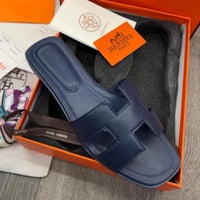 فلات هيرمز ايطالي كحلي