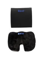 بكج الراحة المتكامل وسادة مقعد + وسادة الظهر رست -...