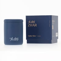 شمعة عنبر قلو من زهار - Amper Glow Candle Zahar