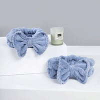 ربطة شعر مودرن بترولي ازرق ريفي -Modern Blue Petro...