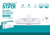 ويننج ستار , كاوية كبس بخار , مقاس 36 بوصة , سعة 1...