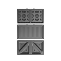 ويننج ستار صانع الساندويتش , سطح طهي غير لاصق مزدو...