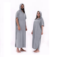 روب استحمام رصاصي ار جي - RJ Silver Grey Bath Rope