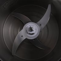 ويننج ستار قطاعة طعام , سعة 6 لتر , وعاء فولاذي مق...